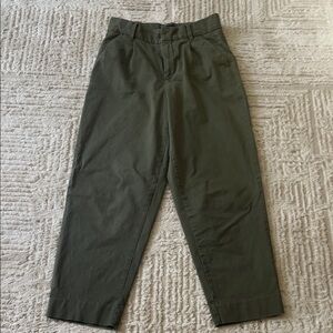 Banana Republic Women's Olive Trousers